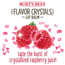 BURTS BEES Red Raspberry Flavour Crystals Lip Balm, 4.53 GR Burts Bees