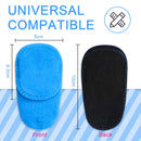 4 Pack Eye Patches for Kids Girls Boys, Right & Left Eye Patch for Glasses, Lazy Eye Patch for Children Treating Lazy Eye Amblyopia Strabismus and After Surgery (Blue) HECATY