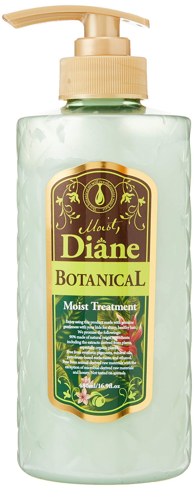 Moist Diane Botanical Moist Treatment By for Unisex - 16.9 Ounce Treatment, 16.9 Ounce Moist Diane