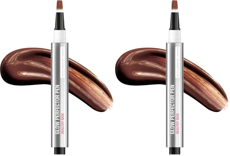 Neutrogena Healthy Skin Glow Perfector Concealer Pen, Lightweight Liquid Makeup for Face with Pro-Vitamin B5 & Vitamin E for a Radiant Finish, Light, 0.1 oz Infinity Warehouse