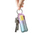 Beautyflier Clip-on Sleeve Chapstick Pouch Keychain Lipstick Holder Elastic Lip Balm Holder Travel Accessories Beautyflier