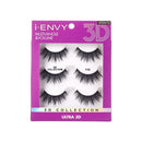 KISS i Envy 3D Collection Eyelashes Multiangle & Volume (KPEIM110) I-ENVY