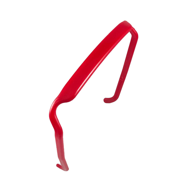 Zazzy Bandz - Curly Thick Hair Headband - Solid Colors (Two-Pack: Original Fit + Slim Relaxed Fit, Red) Zazzy Bandz