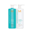 Moroccanoil Extra Volume Shampoo and Conditioner Liter Bundle Set Moroccanoil