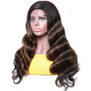 UNice Hair U Part Wig Human Hair, Body Wave Ombre Wigs for Black Women, Brazilian Virgin Hair Glueless Full Head U Shape Clip in Half Wig 150% Density 20inch UNICE Store