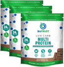 BioTrust Low Carb Protein Powder - Natural and Delicious Whey & Casein Blend from Grass-Fed Hormone Free Cows - Non GMO, Soy Free, Gluten Free, Hormone Free (Vanilla) Infinity Warehouse