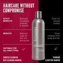 Scruples Hair Clearifier Shampoo - Professional Grade Deep Cleansing Shampoo - Clarifying Agents Remove Metals, Minerals and Chlorine - Detox and Vitality Boosting for All Hair Types (12 oz) Infinity Warehouse