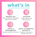 TULA Skin Care Rose Glow & Get It Cooling & Brightening Eye Balm | Dark Circle Under Eye Treatment, Instantly Hydrate and Brighten Undereye Area, Perfect to Use On-the-go | 0.35 oz. TULA