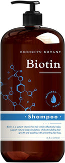Brooklyn Botany Biotin Shampoo for Hair Growth and Volume – Anti Dandruff Shampoo - Volumizing and Nourishing Hair Thickening Shampoo for Hair Loss and Thinning Hair – For All Hair Types - 16 Oz Brooklyn Botany Store