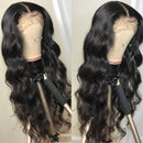 Hermosa Body Wave Lace Front Wigs Human Hair 150% Density Per Plucked 13x4 Human Hair Wigs for Women With Baby Hair (16 inch, Natural color) Hermosa Store