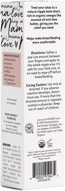 The Honest Company Mama Care Nip Balm, 1.75 Fl Oz HONEST Store