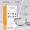 Vida Glow Marine Collagen Powder - Anti Aging Supplement with Collagen Peptides, Promotes Glowing Skin, Strong Nails, Healthy Hair | 30 Servings, Mango Flavor Infinity Warehouse