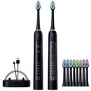Jet Toothbrush with Jet Wave Cleaning Action Electric Toothbrush with 48000 Sonic Vibrations Per min. 5 Brushing Modes 2 min Timer and Wireless Charger Acteh