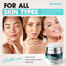 Retinol Cream for Face – Facial Moisturizer with Hyaluronic Acid and Collagen – Hydrating Face Lotion for Women and Men – Day and Night Anti-Aging Moisturizing Cream – For All Skin Types REMEDIAL
