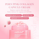medicube Salmon DNA PDRN Pink Collagen Capsule Cream, Face Moisturizer | Lightweight Moisturizing Cream | PDRN, Niacinamide for Uneven Skin Tone, Glow hydration | Korean Skin Care 1.94 oz Infinity Warehouse