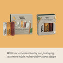 Jumbo Lip Balm Gift Set (3-Pack, Warm Flavors) | Poppy & Pout All Natural Lip Balms & Moisturizers | Hydrates with Beeswax, Vitamin E, Organic Coconut Oil | Cruelty-Free | Recyclable Cardboard Tube Infinity Warehouse