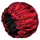 Satin Bonnets,Adjustable Satin Bonnet for women,Double Layer Large Sleeping Cap Visen Store