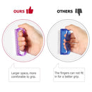 Handle Grip Nail Brush, Larbois Fingernail Scrub Cleaning Brushes for Toes and Nails Cleaner Pedicure Brushes for Men and Women (4 Pack) Larbois