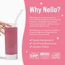 Nello Superbalance Hormonal Support Drink Mix, SRI-81 Shatavari, Myo-Inositol, Rhodiola Rosea, Vitamin C, Magnesium, Theobromine (20 Servings, Blueberry Acai) Infinity Warehouse