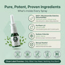 NAD+ Spray | 100 Sprays | Nicotinamide Adenine Dinucleotide | NAD+ | 100% Pure & USA Made | 10mg Per Spray to Support Wellbeing Infinity Warehouse