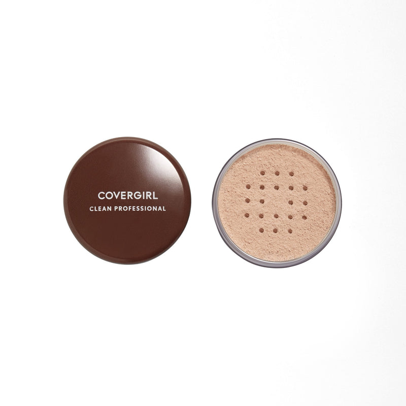 COVERGIRL Professional Loose Finishing Powder, Translucent Light Tone, Sets Makeup, Controls Shine, Won't Clog Pores, 0.7 Ounce (Packaging May Vary) COVERGIRL