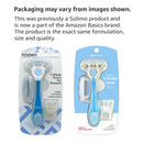 Amazon Brand - Solimo 5-Blade Razor for Women, Handle, 2 Cartridges & Shower Hanger (Cartridges fit Solimo Razor Handles only) Solimo