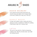 CHICA BEAUTY Blush Powder Makeup for Cheeks Glow, Long Lasting Skin Perfecting, Minimizes Pores, Lightweight Natural Looking Color – Paraben, Phthalate and Sulfate Free, All Skin Types - Barely Mauve CHICA BEAUTY