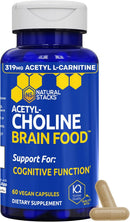 GABA Brain Food - GABA Supplement with L-Citrulline & Grape Seed Extract - Supports Calm & Relaxation - Nighttime Sleep Aid - Supports Production of Gamma Aminobutyric Acid - 120 L-Citrulline Capsules Infinity Warehouse