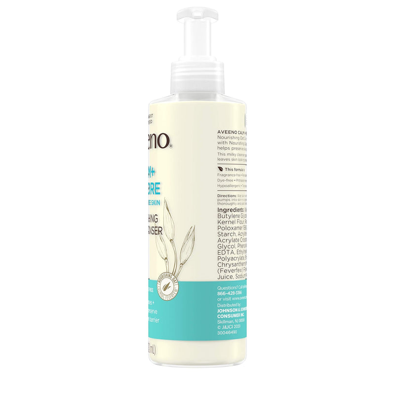 Aveeno Calm and Restore Nourishing Oat Cleanser - 7.8 fl oz Aveeno