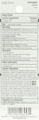 Maybelline New York Baby Lips Moisturizing Lip Balm, Peppermint, 0.15 Ounce Maybelline New York