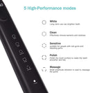 Initio Electric Toothbrush, 5 Modes with Smart Timer, 8 Brush Heads & Travel Case Included, Rechargeable Toothbrush, Oral Care Whitening Toothbrush Initio