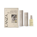 L'ANZA Healing Volume Zero Weight Hair Gel, Thickening Shampoo & Conditioner Set, Volumizing, Boosts Body, Adds Fullness, Color Safe, Anti-Frizz, Anti-Humidity, Sulfate Free, Hair Care Kit Infinity Warehouse