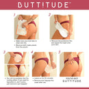 Buttitude – Purifying + Detoxifying Butt Hydrogel Sheet Mask For Your Butt With Volcanic Ash from Jeju Island – Ultimate Butt Care BUTT!TUDE