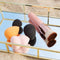 DUcare Foundation Brush with Makeup Sponges Flat Top Kabuki Brush Synthetic Professional Liquid Blending Mineral Powder Beauty Makeup Blender DUcare