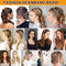 [2 PIECES] Twist Braided Hair Headbands 3 Strands Synthetic Hair Classic Chunky Wide Braids Elastic Stretch Plaited Braid Hairpiece Women Beauty Accessory 30g / Silver Grey S-noilite