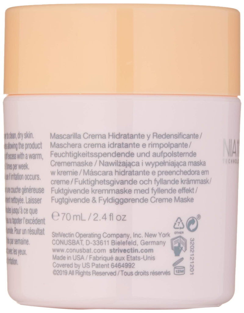 StriVectin Multi-Action Cloudberry Moisture Plumping Cream Face Mask, Boost Hydration and Radiance of Your Skin, 2.4 Fl Oz StriVectin