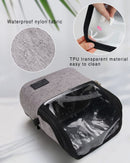 Makeup Brush Case Stand-up (gray, Small) TANTO