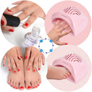 MelodySusie Portable Kids Nail Dryer, Mini Nail Fan Quick Dry for Regular Nail Polish, Safe for Hands, Skin, Children's Gift, Great Gift for Girls. MelodySusie
