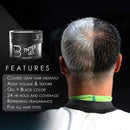 Level 3 Tinted Gel Black - Temporary Black Hair Gel For Hair L3 - No Flaking and Rinses Out Easily - Level Three Strong Hold Formula L3