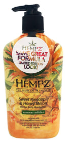 Hempz Summer Edition Sweet Pineapple & Honey Melon 17 ounces Hempz