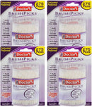 The Doctor's BrushPicks Interdental Toothpicks, 1,100 Picks, 4 Pack of 275 Picks The Doctor's