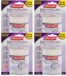 The Doctor's BrushPicks Interdental Toothpicks, 1,100 Picks, 4 Pack of 275 Picks The Doctor's