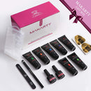 Makartt Poly Nail Extension Gel Kit Rainbow Color with Jelly Glitter Poly Nail Extension Gel Kit Bundle Makartt