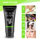 Blackhead Remover Mask 3-in-1 Votala Blackhead Removal Mask, Purifying Peel Off Mask with Acne & Blackhead Extractor Kit and Silicone Brush, Deep Cleansing Blackheads Removal Kit Votala