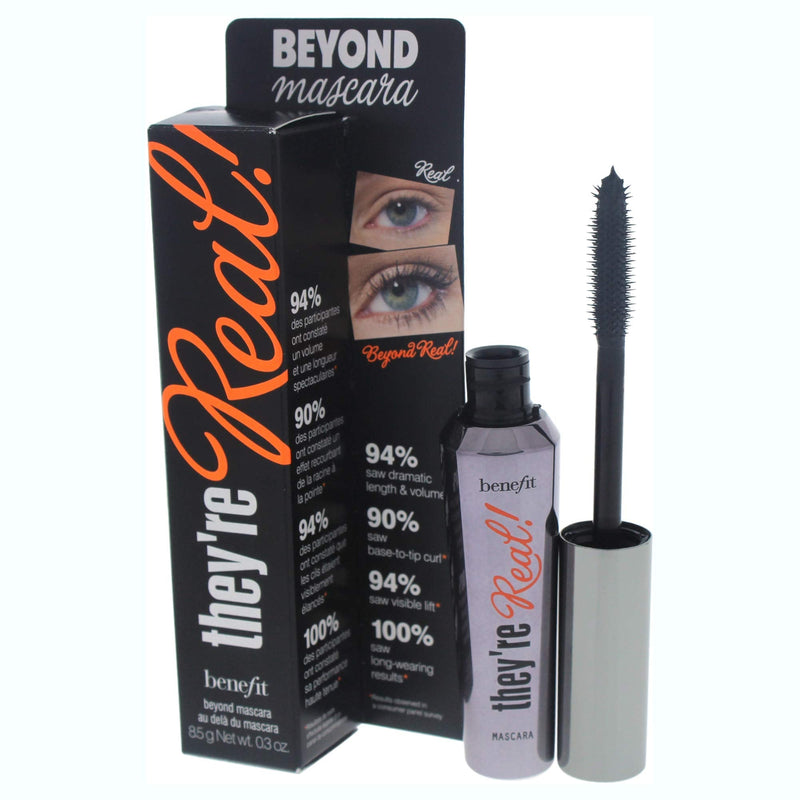 Benefit They're Real! Mascara, Beyond Black, 0.3 Ounce Benefit