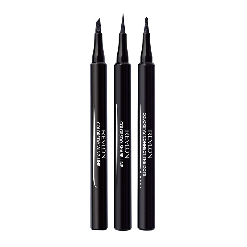 Revlon ColorStay Liquid Eye Pen, Ball Point, Blackest Black - Packaging May Vary REVLON