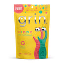GRIN Kiddo Flossers, Berry Awesome Flavor, Recycled Plastic, Jumbo Grip, Get Your KIDDOS Flossin’ Early, Larger Floss Head, Child Safe! 80 Count, Floss Picks, Dental Flossers Infinity Warehouse