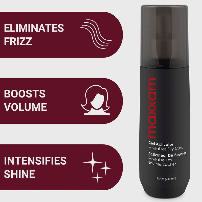 MAXXAM Curl Activator | Prevent Frizz | Boost Volume | Revitalize Dry Curls & Hair (6 oz) by HAIRCLUB HAIR CLUB