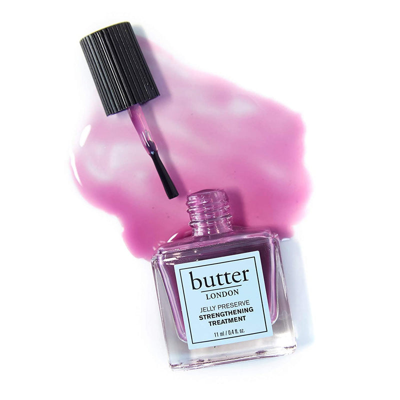 butter LONDON Victoria Plum Jelly Preserve Strengthening Treatment, Purple, 0.4 Fl Oz martinandmark.com