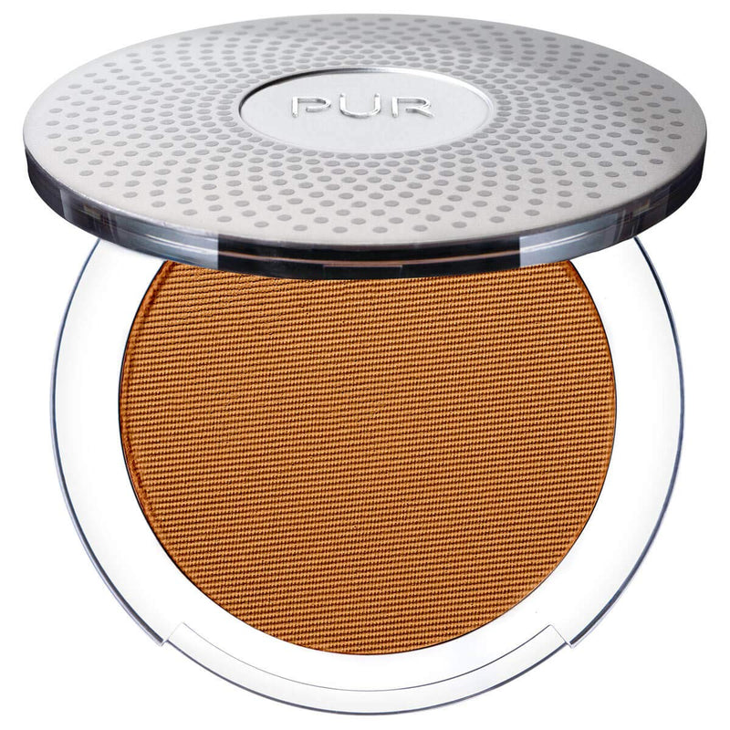 PÜR 4-in-1 Pressed Mineral Makeup SPF 15 Powder Foundation with Concealer & Finishing Powder - Medium to Full Coverage Foundation Makeup - Cruelty-Free & Vegan Friendly PÜR MINERALS
